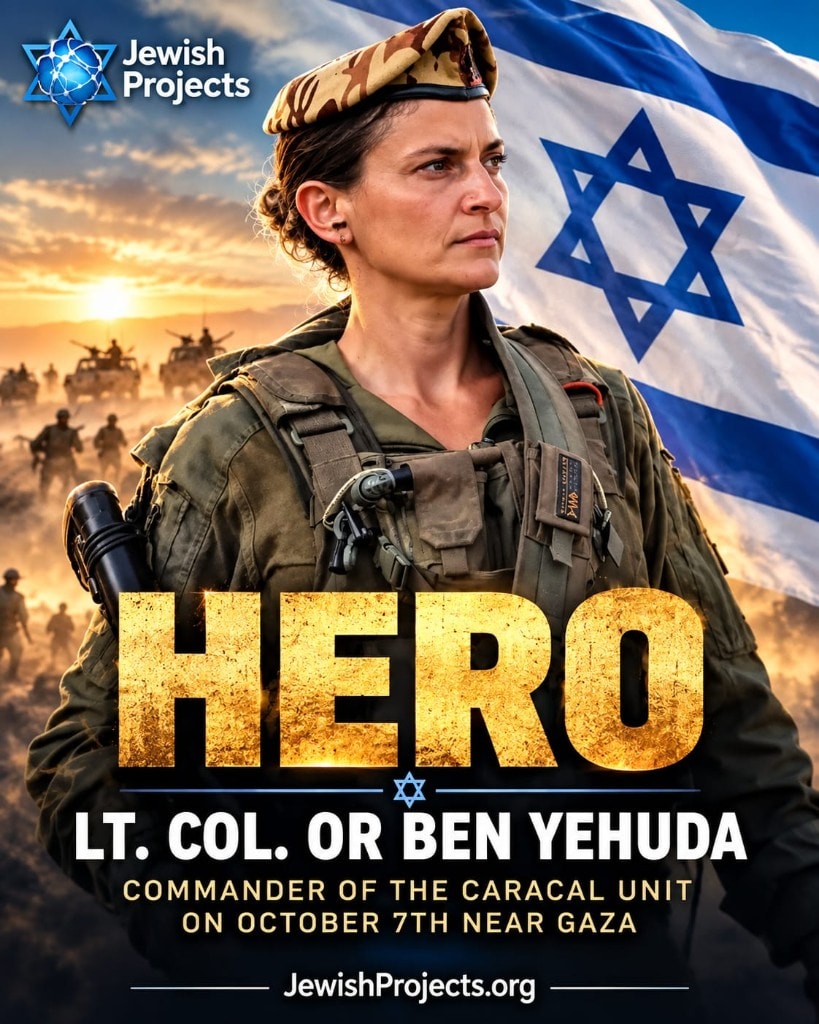 Post: Hero — Lt. Col. Or Ben Yehuda, commander of the Caracal unit on October 7th