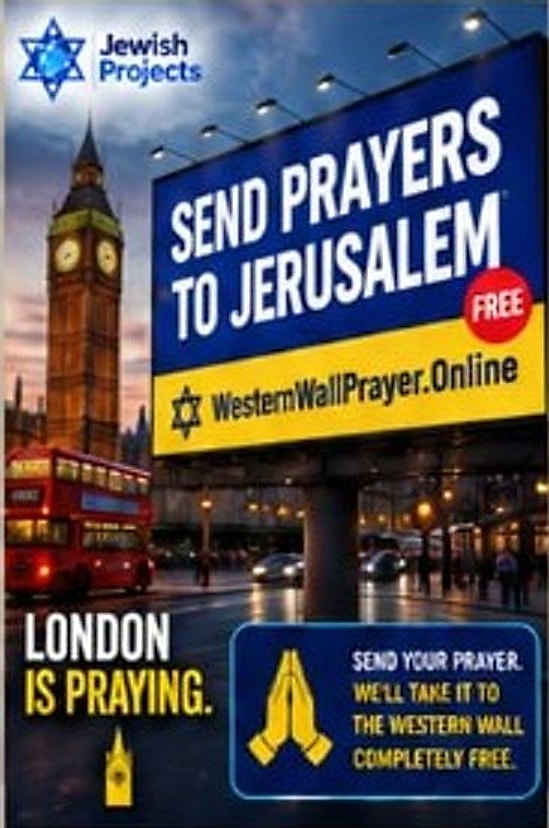 Post: Send prayers to Jerusalem — London is praying